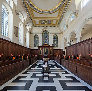 St Vedast Foster Lane Church Interior 1, London, UK - Diliff