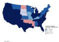 1950 US Census Map