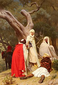 Boulanger Gustave Clarence Rodolphe Reception Of An Emir