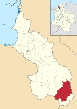 Location of the municipality and town of Majagual in the Sucre Department of Colombia.