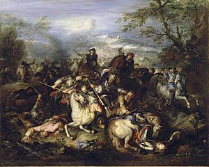 Combat de Leuze, 18 September 1691.jpg