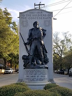 Confederate Memorial in Wilmington, NC
