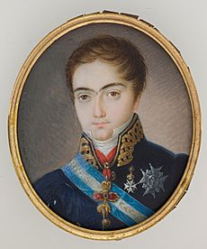 Infante Francisco de Paula of Spain in his teens