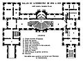 Palais du Luxembourg plan 1804–1836 - Hustin 1904 p20 - Google Books
