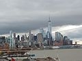 Picture of Lower Manhattan; taken from Little Island