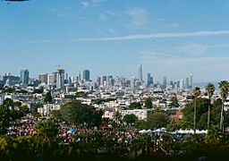 San Francisco from Dolores Park - June 2019