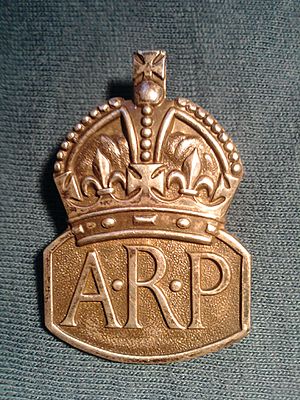 Silver ARP Badge