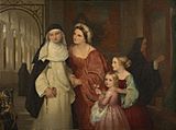 Sir Charles Lock Eastlake (1793-1865) - Zia Theresa, The visit to the nun - RCIN 405854 - Royal Collection