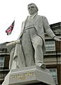 The Statue of Joseph Sturge at Five ways, Edgbaston