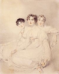 The Wellesley-Pole sisters, by Thomas Lawrence (1769-1830)