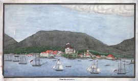 View of New Archangel, 1837