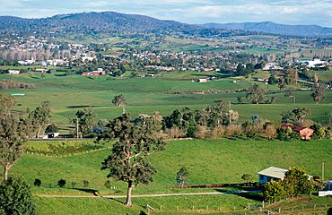 CSIRO ScienceImage 4372 The rural township of Bega nestles in a valley not far from the coast in south eastern NSW 2000.jpg