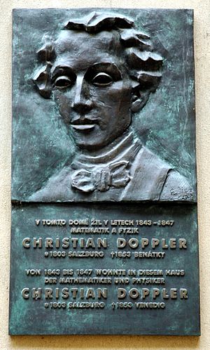 Christian Doppler österreichischer Physiker