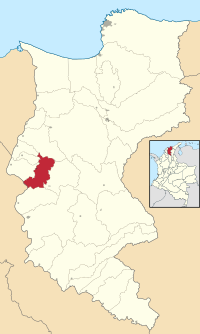 Location of the municipality and town of Zapayán in the Department of Magdalena.