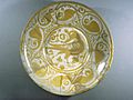 Egyptian - Lusterware Plate with Bird Motif - Walters 482036