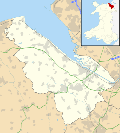 Hope is located in Flintshire