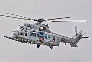 French Air Force EC725 lift off