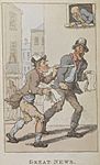 Great news - Rowlandson's characteristic Sketches of the Lower Orders (1820) - BL