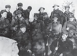 Hegra Fortress - group of soldiers 1940