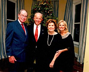Herb and Jacqueline Klein with Joe and Jill Biden