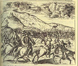 Illustration of battle