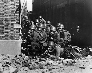 Japanese Special Naval Landing Forces in Battle of Shanghai 1937