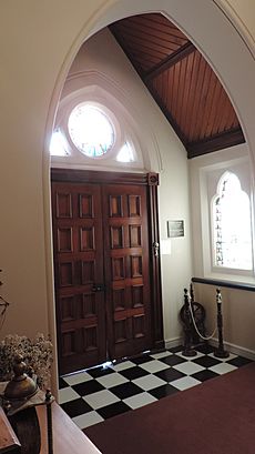 Our Lady of Assumption Convent, Warwick - Entrance hall, interior view, 2015 02