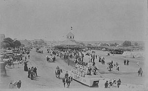 1896 Frederickburg, Texas 50th Anniversary Parade