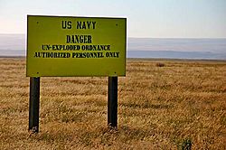 Bombing Range Sign (Morrow County, Oregon scenic images) (morDA0058).jpg