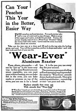 Canning stewpan advertisement
