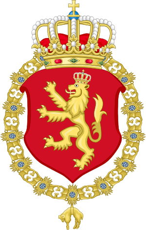 Coat of Arms of Ferdinand I of Bulgaria (Order of the Golden Fleece)