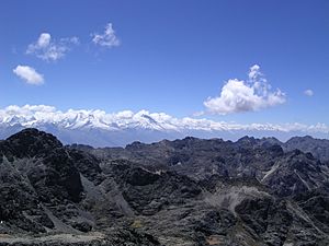 Cordillera Blanca and Cordillera Negra in the Department of Ancash