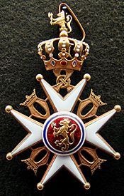 The Norwegian Order of St Olav