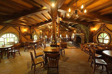 Inside The Green Dragon inn