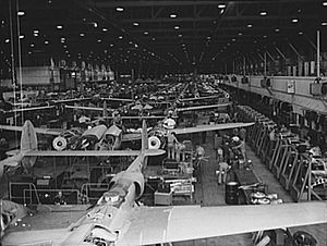 Lockheed plant, ca. 1942