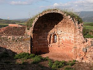 Ruins of the chapel of San Miguel