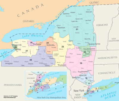New York Congressional Districts, 113th Congress