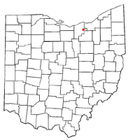 Location of Eaton Estates, Ohio