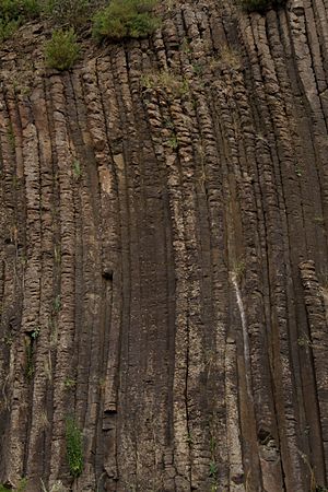 Organ Pipes National Park - Hexagonal Basalt Formations