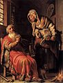 Rembrandt - Tobit Accusing Anna of Stealing the Kid - WGA19108