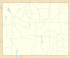 Lysite, Wyoming is located in Wyoming