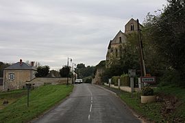 The road into Luys