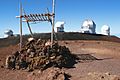A152, Hawaii, USA, Mauna Kea observatories, from summit, 2007