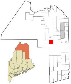 Location of Masardis, Maine