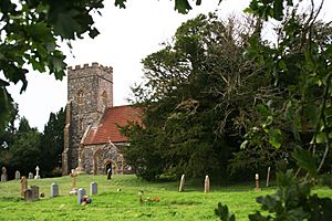 Ashbrittle church and ancient yew tree (geograph 3616349).jpg