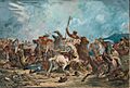 Battle Cossacks with Kyrgyz 1826