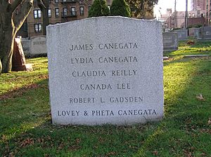 Canada Lee Gravesite
