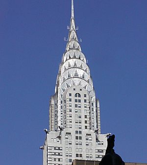 Chrysler building- top