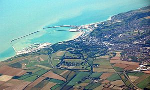 Dover from air