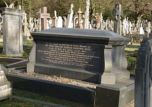 George Reid grave Putney Vale 2015